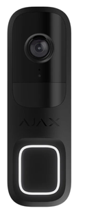 Видеозвонок с WiFi 4Mp Ajax DoorBell Gray со встроенным искусственным интеллектом и ИК датчиком движения 52-0001 фото