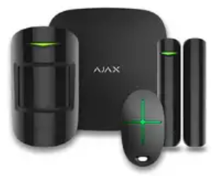 Комплект беспроводной сигнализации Ajax StarterKit черный с 2G и Ethernet 52-0002 фото
