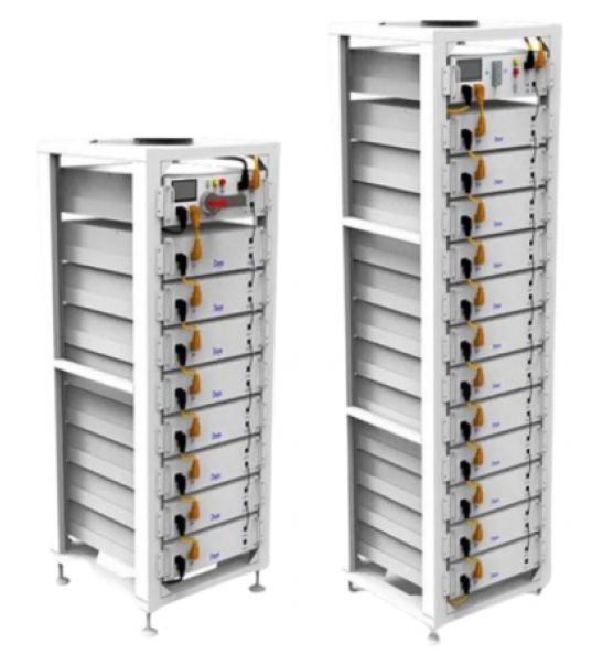 Комплект DEYE BOS-G LiFePO4 HV 51.2v 100AH, 20,48кВт&sdot;год 6Ко100 фото