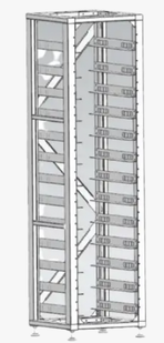 Стойка аккумуляторная Deye BOS-G 3U-HRACK 60SH00 фото