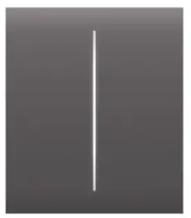 Кнопка Button (grey/серый) для LightSwitch CenterButton (2-gang) Ajax 52-0020 фото